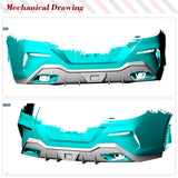 Dry Carbon Car Rear Diffuser Lip Spoiler For BMW 8 Series G16 M Sport Sedan 4 Door 850i 2018-2022 Car Rear Bumper Diffuser Lip