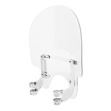 Motorcycle Clear Windscreen Windshield With 39mm Clamps For Harley Sportster XL883 1200 Dyna Wide Super Glide Fat Street Bob