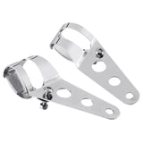 Motorcycle Headlight Mount Bracket For Harley Bobber Racer 35-43mm Fork Tube Chopper Cafe Racer