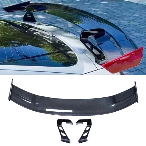 Carbon Fiber Aerodynamic Spoiler For Audi TT TTRS Racing Universal Tailgate Guide Wing Splitter S3 S5 R8 Performance Kit