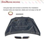Dry Carbon Front Hood For BMW 5 Series F90 M5 G30 2018-2022 Front Hood Bonnet Cover Car Hood Real Carbon