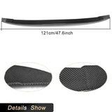 Car Rear Trunk Spoiler Wings Carbon Fiber for Audi A4 A4 Sline S4 Sedan 2017 2018 Racing Rear Spoiler Boot Lid Wing Lip Body Kit