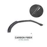 Carbon Fiber Front Bumper Lip Spoiler for Audi TT 8J MK2 Convertible Coupe 2-Door 2008-2009 Front Lip Splitters Bumper Guard