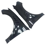 High Quality Real Carbon Fiber Front Bumper And Side Fender Body Kit For Audi A3 S3 Cars