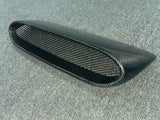 For Mazda speed 3 Mazda 3 MPS Hood Vent Bonnet Scoop Real Carbon Fiber 2010-2013
