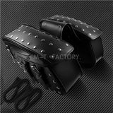 Motorcycle Luggage Saddlebag Tool Tail Side Bag Waterproof Leather For Harley Touring Dyna Sportster Softail Road Glide Fat Boy