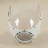 Motorcycle 5.75" 5-3/4" Cafe Racer Headlight Fairing Windscreen Windshiled For Harley Sportster Dyna
