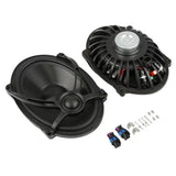 5"x7" Saddlebag Lid Speakers For Harley Touring Models Electra Street Road Glide FLHTCU FLHR FLTR FLHRC 94-UP Black