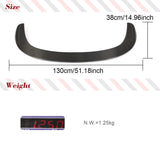 For Mercedes W166 GLE350 GLE43 AMG 2015-2018 Real Carbon Fiber Car Rear Roof Racing Spoiler Wing Rear Boot Lid Highkick Wing Lip