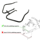 Motorcycle SaddleBag Guard Bracket For Harley Touring Road King Electra Glide 2014-2024