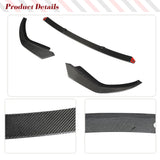 Carbon Fiber Front Lip for BMW 3 Series G20 M Sport Sedan 2019-2022 320i 330i M340i M Tech Front Bumper Lip Chin Spoiler