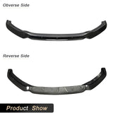 Carbon Fiber Car Front Bumper Lip Spoiler Splitters for BMW X5M F85 X6M F86 2014-2018 Racing Front Lip Chin Apron Guard Body Kit
