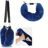 Travel Pillow Can Store  Fillable Clothes Outdoor Pillow Comfortable Portable Travel Storage Bag Cervical Pillow Airplane Neck P