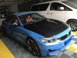 Full Carbon Fiber Engine Hood Bonnet For  F80 M3 F82 F83 M4 2014-2015 Double Side Carbon