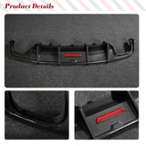 Carbon Fiber Rear Bumper Lip Diffuser for Audi A7 Sline S7 C7.5 2016-2018 Car Rear Bumper Diffuser Lip Spoiler Factory Outlet