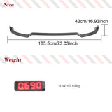 Carbon Fiber Car Front Bumper Lip Spoiler For Mercedes-Benz E Class Sport W212 E63 AMG Sedan 2013-2016 Front Car Body Kits