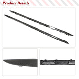 Carbon Fiber Car Side Skirts Lip Aprons for Mercedes-Benz GLA Class GLA45 AMG GLA200 GLA250 2015 2016 Side Skirts Extension Lips