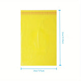 15pcs/pack Adhesive Car Trash Bag Disposable Car Interior Hanging Multi-Functional Clean Bag Small Plastic Bag Car Garbage Bin