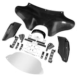 Batwing Fairing Windshield For Harley Softail Deluxe Fatboy Heritage Classic Honda Shadow ACE VT1100C2 95–00 Yamaha V Star 1100