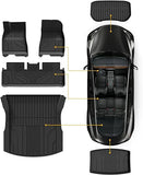 For Tesla Floor Mats Model 3 Y 2019-2024 Car Four Seasons Waterproof Non-slip Floor Mat NEW TPE Special Car Accessories