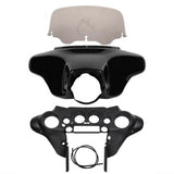 Motorcycle Batwing Inner Outer Fairings Windscreen For Harley Touring Electra Glide 1996-2013 2012 2011 2010