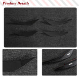 Dry Carbon Fiber Car Front Bumper Side Canards Splitter For Nissan 400Z RZ34 2023 Car Canards Valence Chin Car Tuning Splitters