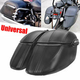 Motorcycle Saddlebag Tail Tool Luggage Saddle Bag for Harley Cruiser Sportster Fatboy Softail FLSTF Honda Yamaha Suzuki Kawasaki
