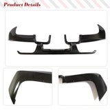 V Class Caebon Fiber Rear Diffuser Lip Spoiler Bumper Guard for Mercedes-Benz W447 Vito Mini Passenger Van 4 Door 2014-2018 FRP