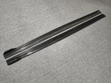 A7 Carbon Fiber Fibre Side Skirts Body Kits Fit For Audi A7 2019 2020 2021 2022 2024 Bodykit