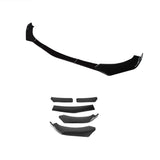 New Car Gloss Black Front Bumper Lip Chin Spoiler Splitter Body Kit For  Lexus Lx 570 Seats 2017 Car Accessories 1set