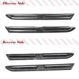 Fits For Nissan GTR R35 09-15 REAL Carbon Side Fender Air Vent Cover Fins Air Intake