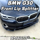 For G30 Front Lip Bumper Diffuser Splitter Lip Spoiler Apron Bumper Guard Body Kit For BMW 5 Series G30 2021-2022 Accessories