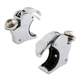 Motorcycle 39mm Quick Release Windscreen Clamps For Harley-Davidson Dyna Sportster Custom