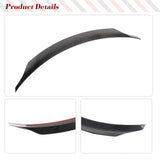 Carbon Fiber Car Rear Trunk Racing Spoiler Lip For Mercedes Benz E Class W238 C238 E400 E450 Coupe 2017-2019 Rear Boot Wing