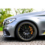 C63 Bumper Lip AMG Car Front Bumper Lip Splitter Spoiler Diffuser For Mercedes Benz C63 AMG 2014-2018 Car Accessories Body Kit