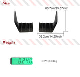 Car Rear Bumper Inserts For BWM 2 Series G87 M2 Coupe 2022UP Dry Carbon Fiber/Wet Carbon Car Rear Bumper Canards Side Vent Trim