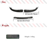 Car Front Bumper Lip Spoiler for BMW 4 Series I4 G26 M Sport Gran Coupe 2021-2023 Carbon Fiber Front Lip Splitters Chin Guard