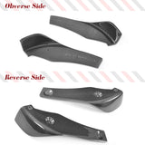 Carbon Fiber Front Bumper Lip Canards Splitters Flaps for BMW F80 M3 F82 F83 M4 2014 - 2018 Car Side Skirts Bumper Extention Lip