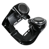 Motorcycle Lower Vented Leg Fairing with 6.5" Speakers Grills For Harley Touring Road King 1983-2013