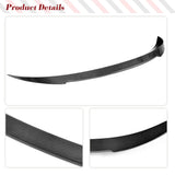 Carbon Fiber Trunk Racing Spoiler fits for BMW 6 Series F12 640i 650i M6 Convertible 2013-2018 Rear Boot Lid Highkick Wing Lip