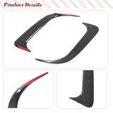 Carbon Fiber Car Rear Bumper Canards Splitter Spoilers for Mercedes-Benz W117 C117 CLA250 260 CLA45 AMG 2014-2019