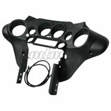 Motorcycle Batwing Inner Outer Fairings Windscreen For Harley Touring Electra Glide 1996-2013 2012 2011 2010