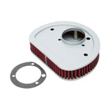 Motorcycle Air Cleaner Intake Filter For Harley Touring Electra Street Glide Dyna Fat Boy Lo FLSTF Softail Deluxe FLST Twin Cam