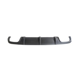 Carbon Fiber Racing Rear Bumper Diffuser Lip Spoiler for Mercedes Benz E-Class W211 E55 AMG Sedan 4-Door 2002-2006 FRP Black