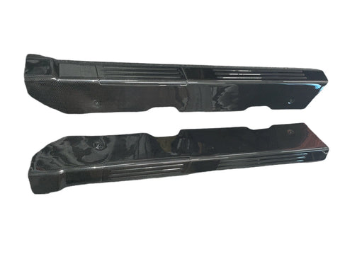 For Ferrari F430 Door Sills Step Plates Kick Panel Trim