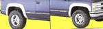 Black Plastic for Chevy Silverado Fender Flares 1988-1998 New Factory Style