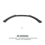 Carbon Fiber Front Bumper Lip Spoiler for Audi TT 8J MK2 Convertible Coupe 2-Door 2008-2009 Front Lip Splitters Bumper Guard