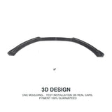 Carbon Fiber Front Bumper Lip Spoiler for Audi TT 8J MK2 Convertible Coupe 2-Door 2008-2009 Front Lip Splitters Bumper Guard