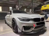For BMW M3 M4 F80 F82 F83 2020-2024 High Quality Carbon Fiber Car Bumper Front Lip Spoiler Diffuser Protective Cover Body Kit