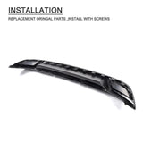 Auto Black PP Rear Bumper Diffuser Lip Spoiler For Volkswagen VW Golf 7 MK7 7.5 standard And GTI 2017 2018 2019